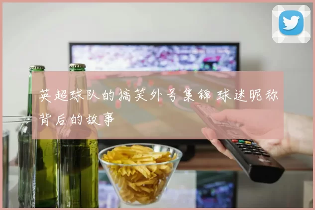 英超球队的搞笑外号集锦 球迷昵称背后的故事