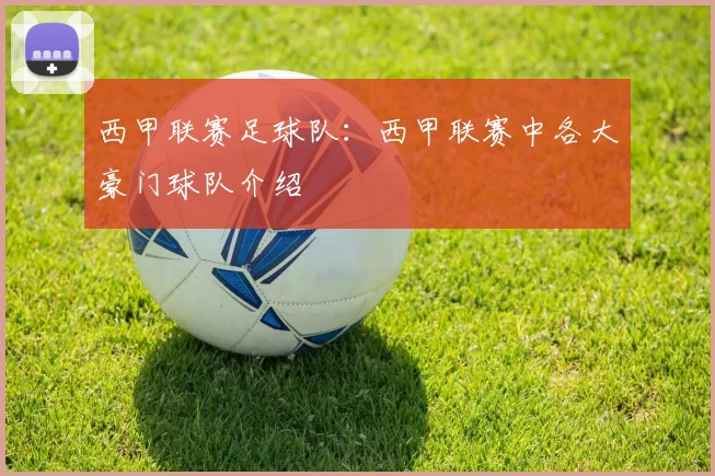 西甲联赛足球队：西甲联赛中各大豪门球队介绍