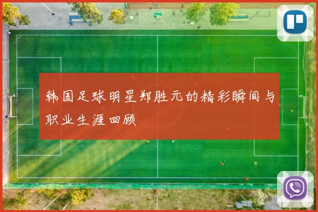 韩国足球明星郑胜元的精彩瞬间与职业生涯回顾