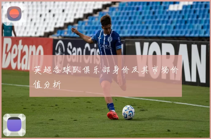 英超各球队俱乐部身价及其市场价值分析