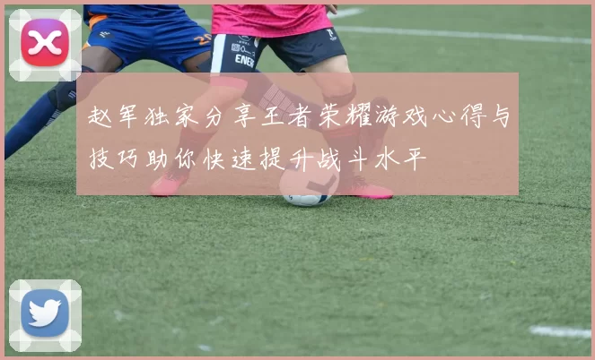赵军独家分享王者荣耀游戏心得与技巧助你快速提升战斗水平